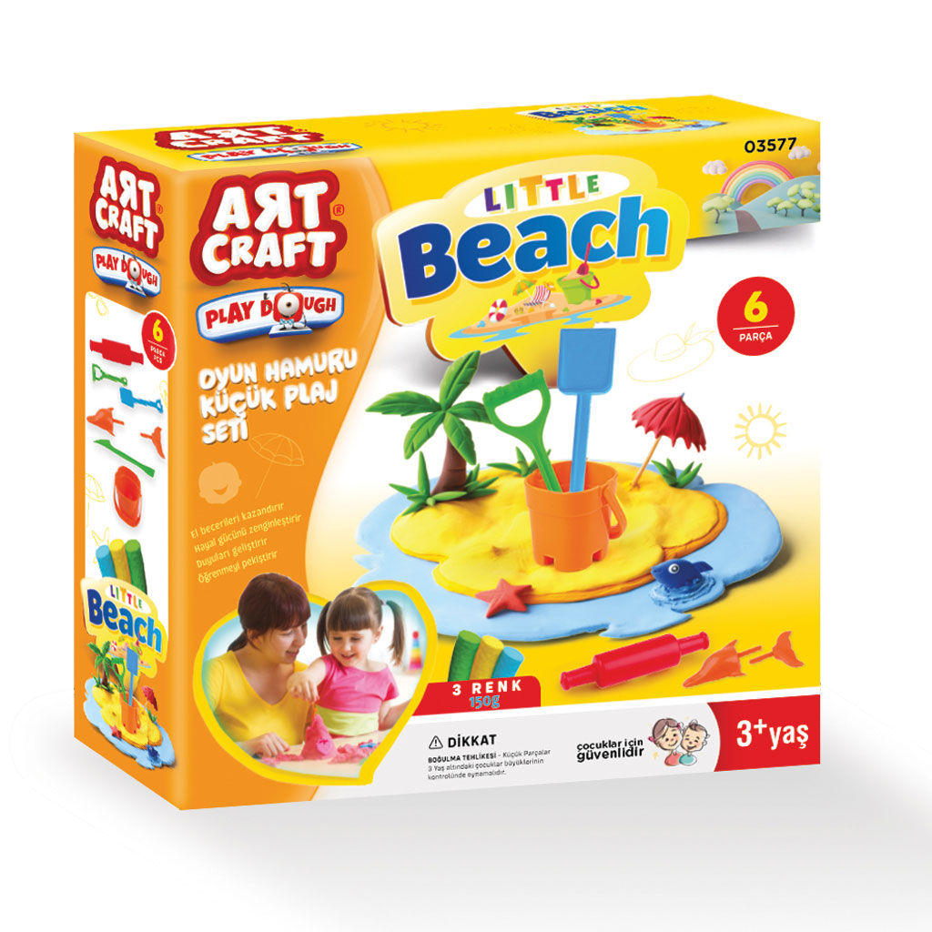 Art Craft Beach Play Dough Set 150gr