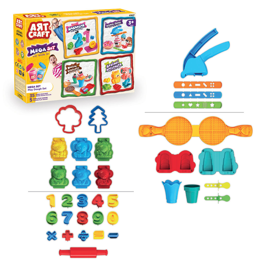 Art Craft Mega Dough Set