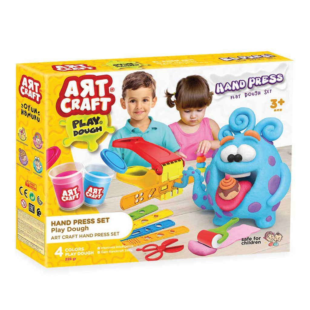 Art Craft Hand Press Dough Set