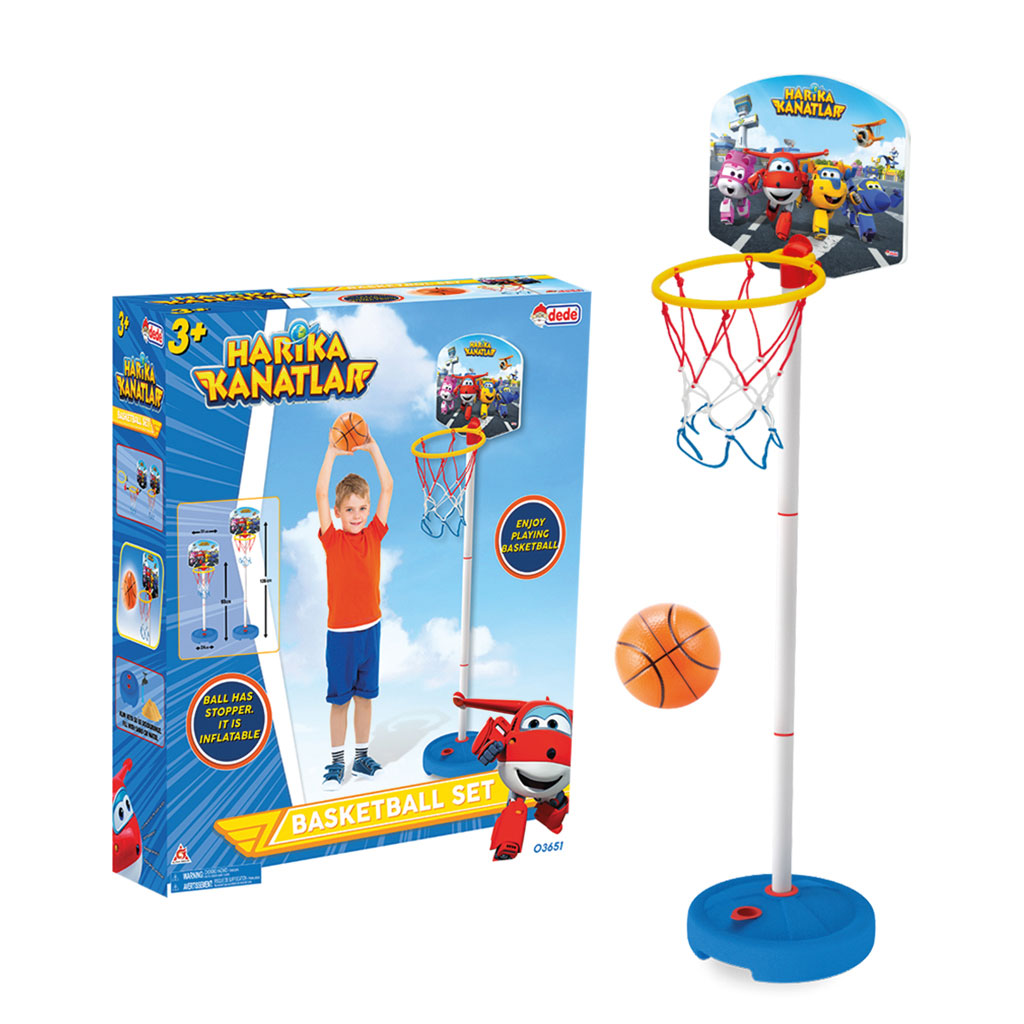 Super Wings Small Basketball Set