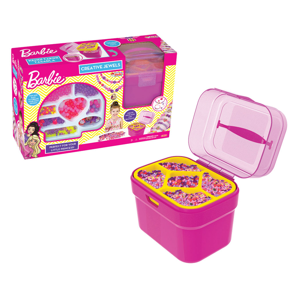 Barbie Bead Set With Basket