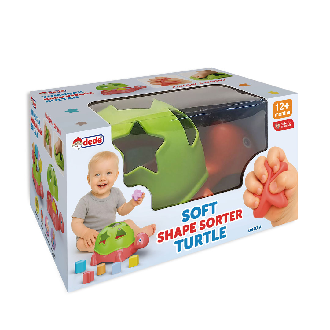 Soft Shape Sorter Turtle