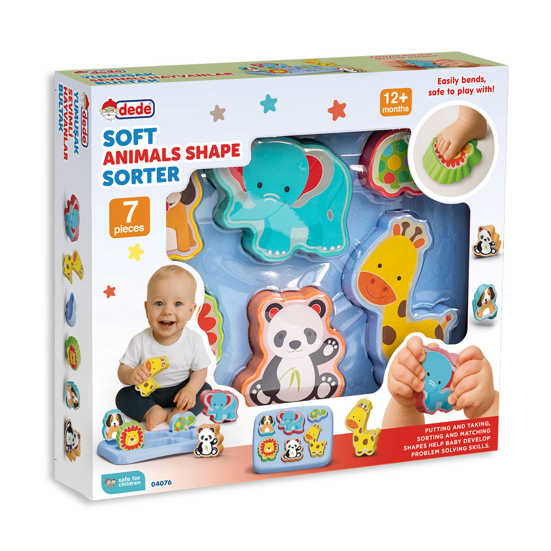 Soft Animals Shape Sorter