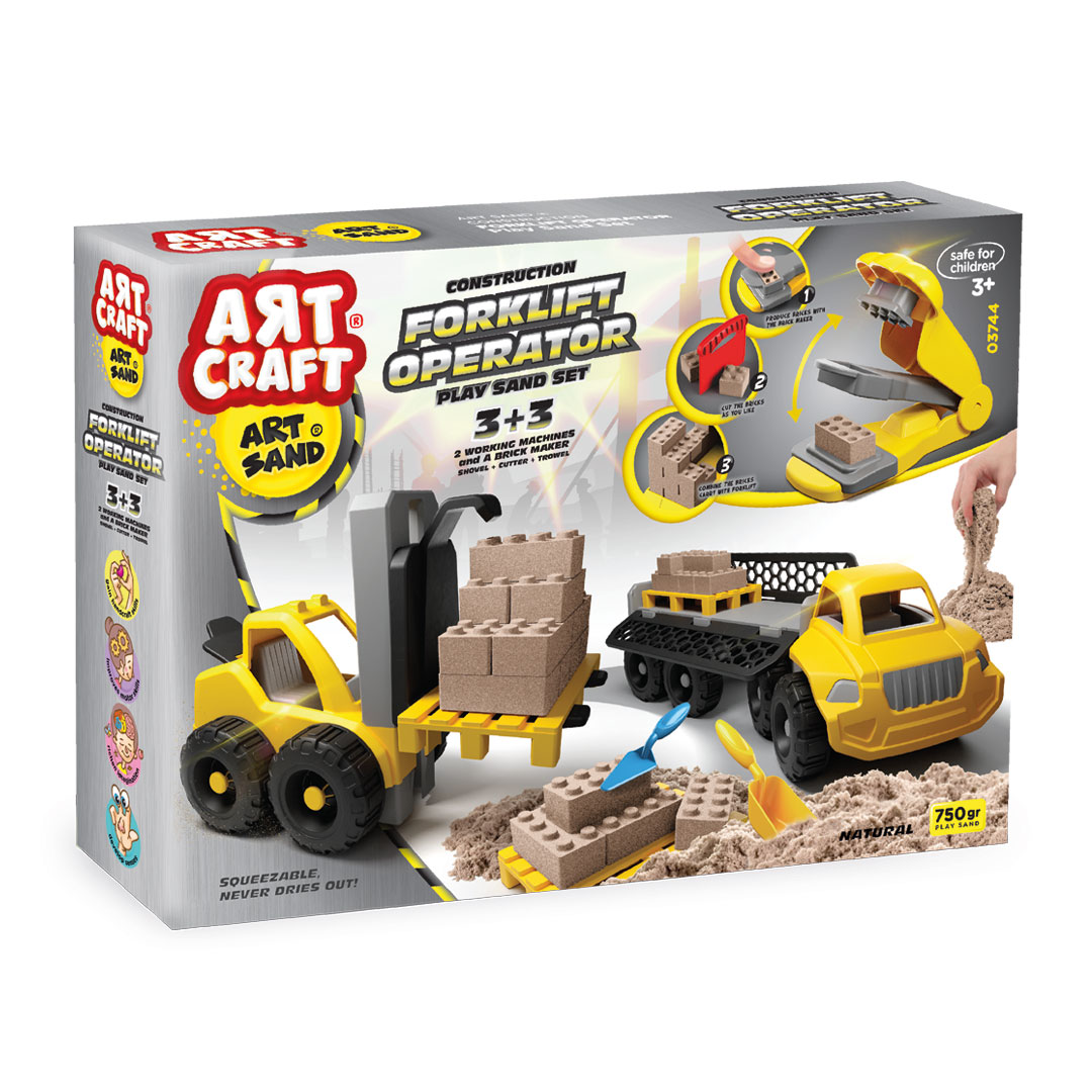 Forklift Operatör Play Sand Set 750 GR