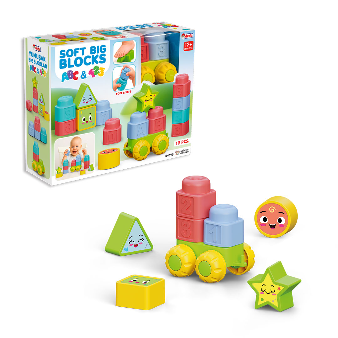 Yumuşak Big Bloklar ABC & 123