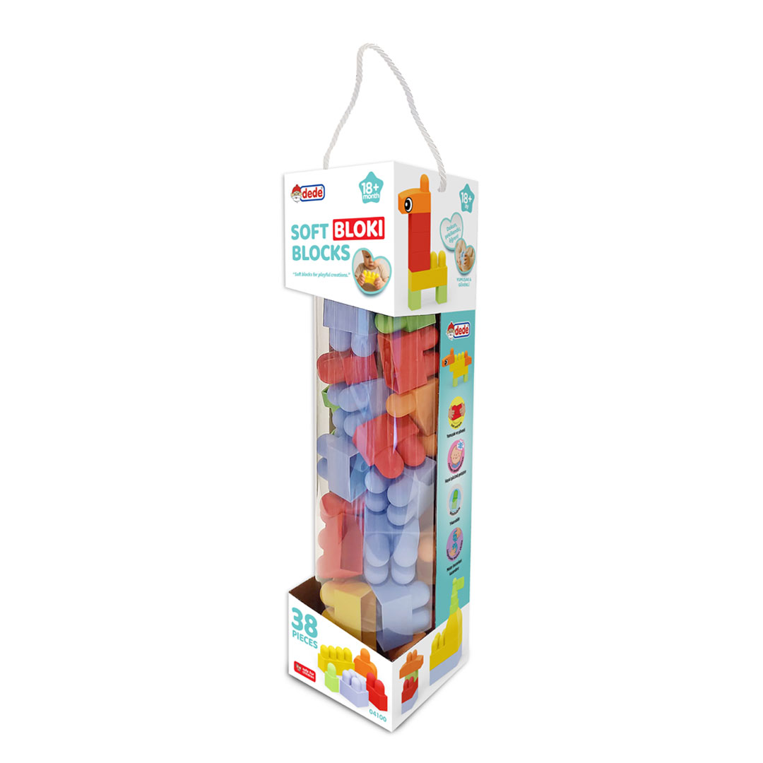 Soft Bloki Blocks 38 Pcs