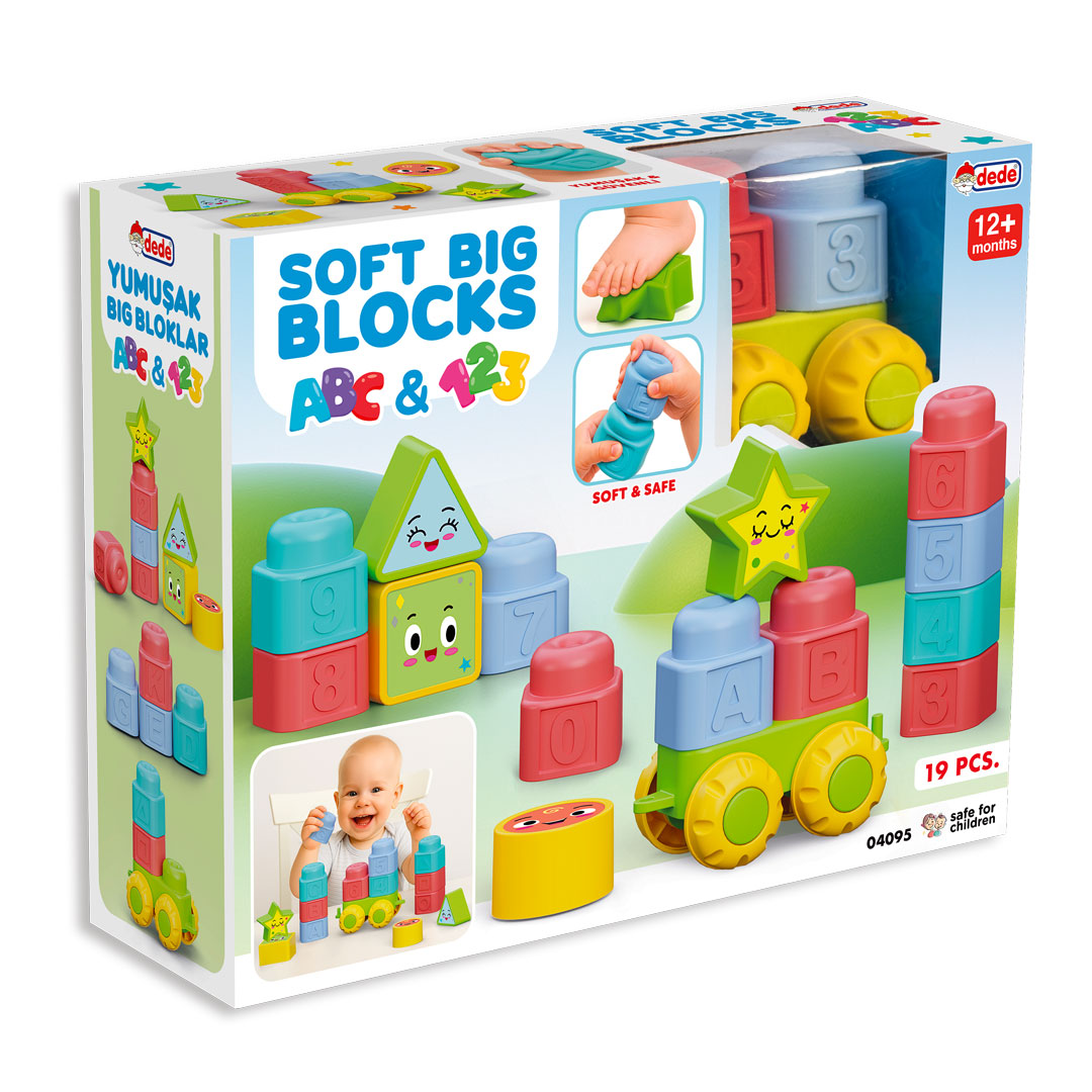Yumuşak Big Bloklar ABC & 123