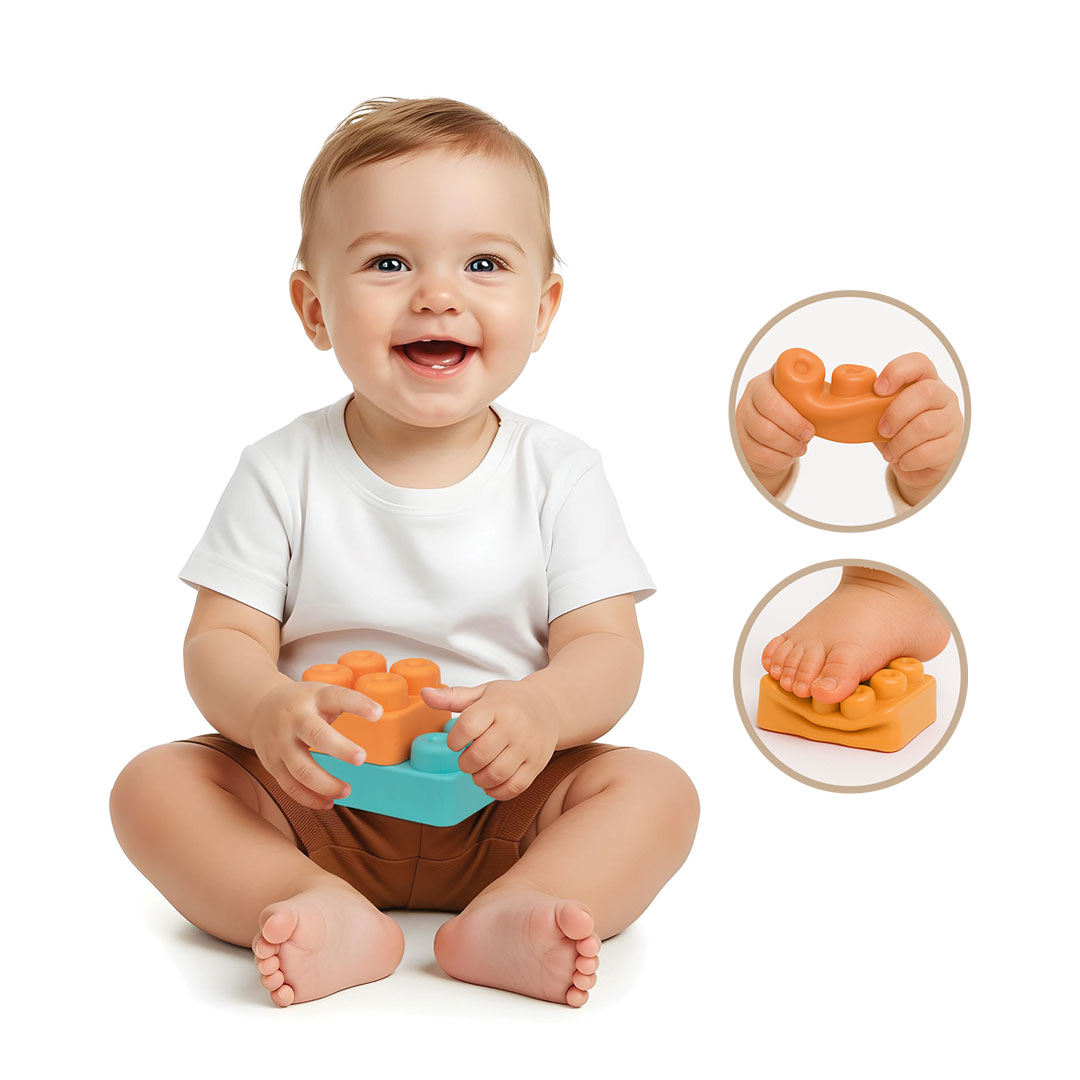 Yumuşak Maxi Bloklar Çanta 32 Parça 