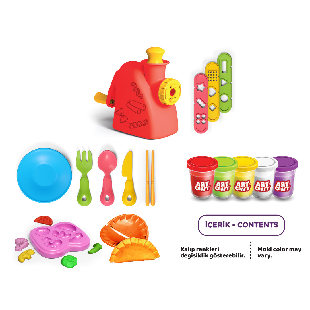 Art Craft Pasta Maker Modeling Dough Set 280 gr