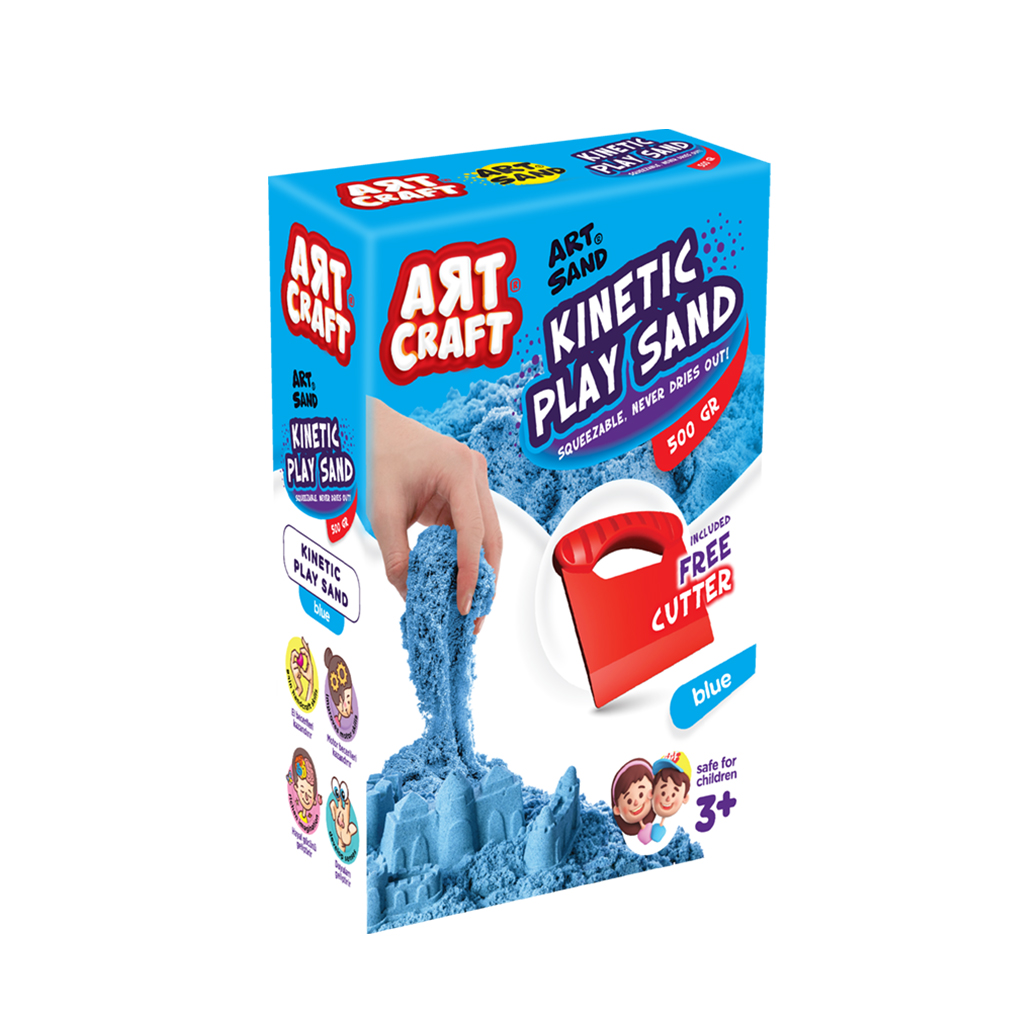 Art Craft 500 gr Modelling Sand Blue