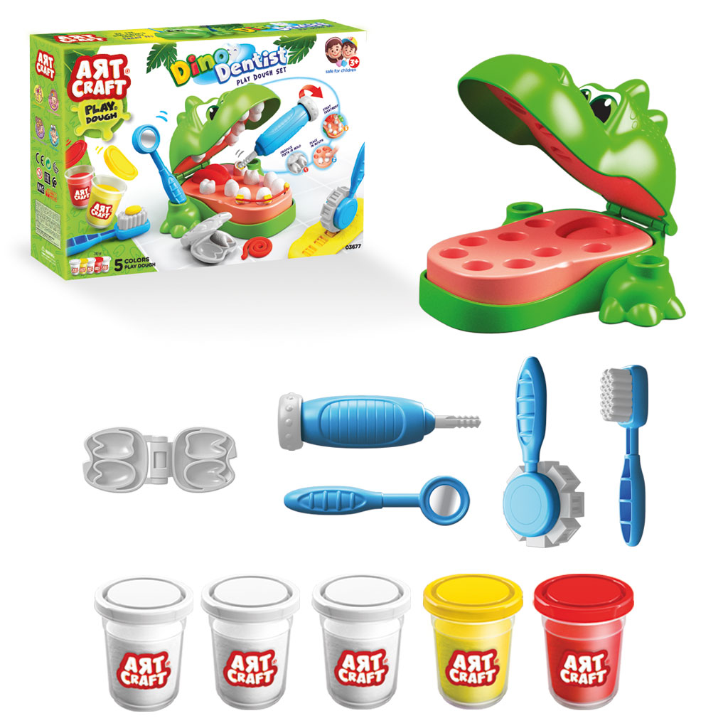 Dino Dentist Play Dough Set