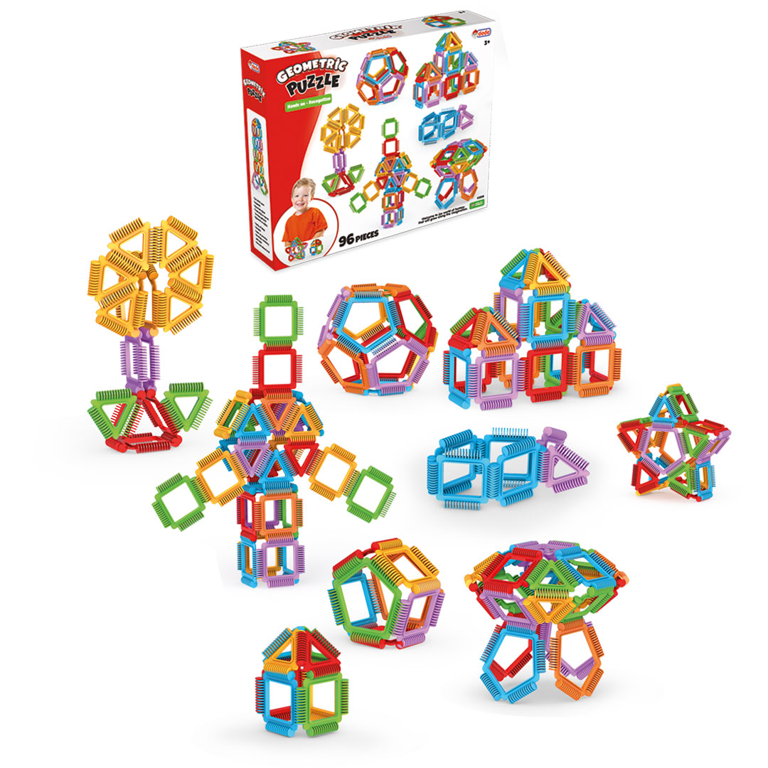 Geometrik Puzzle 96 Parça