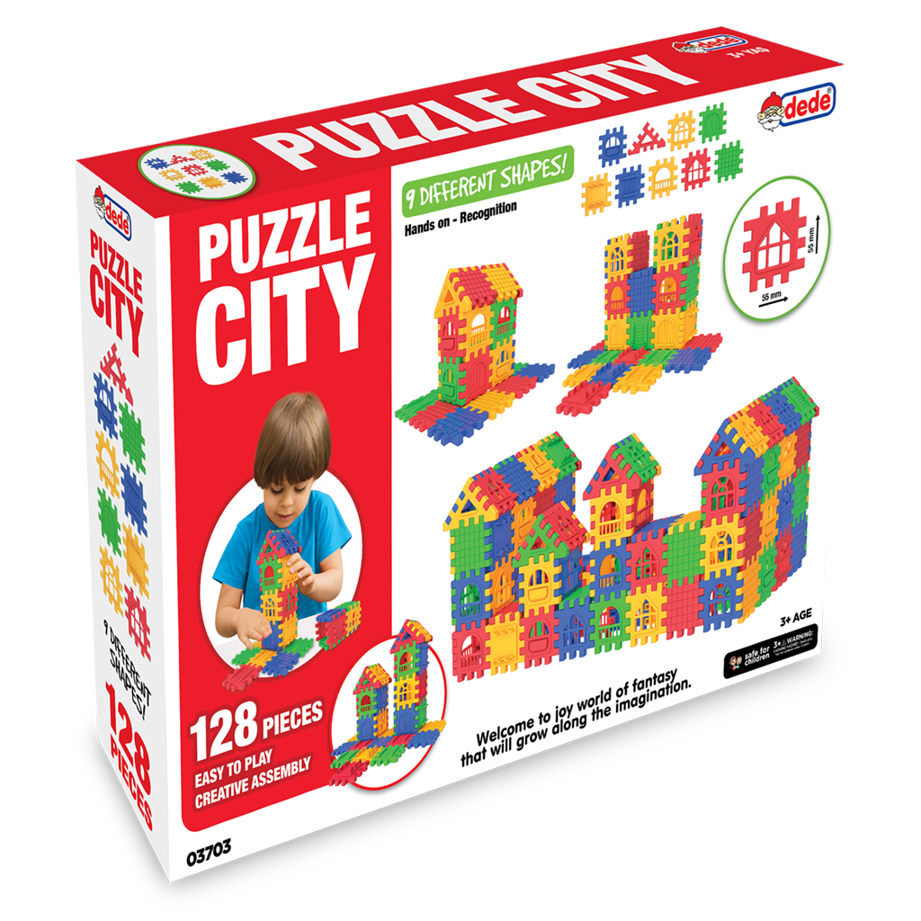 Puzzle City 128 Parça