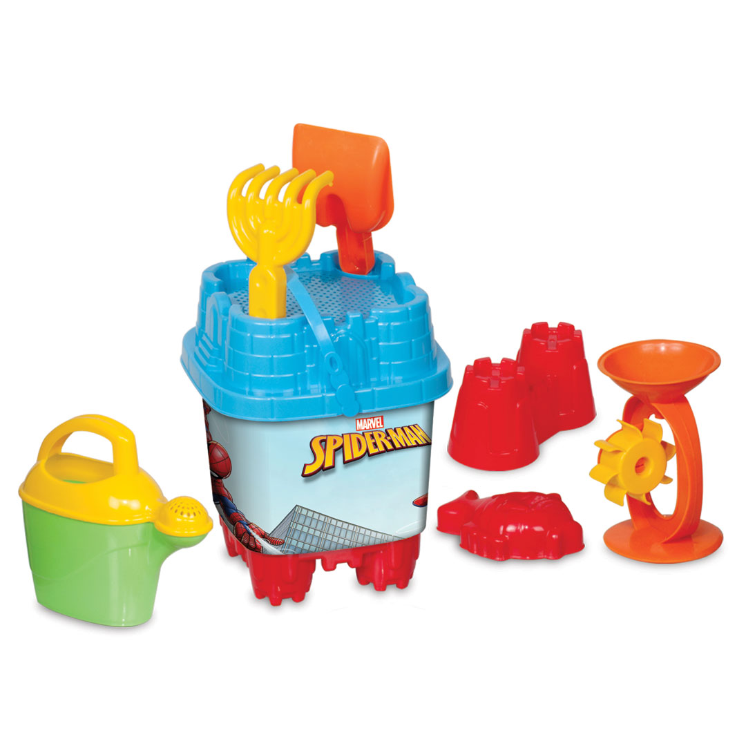 Spiderman Big Castle Bucket Set