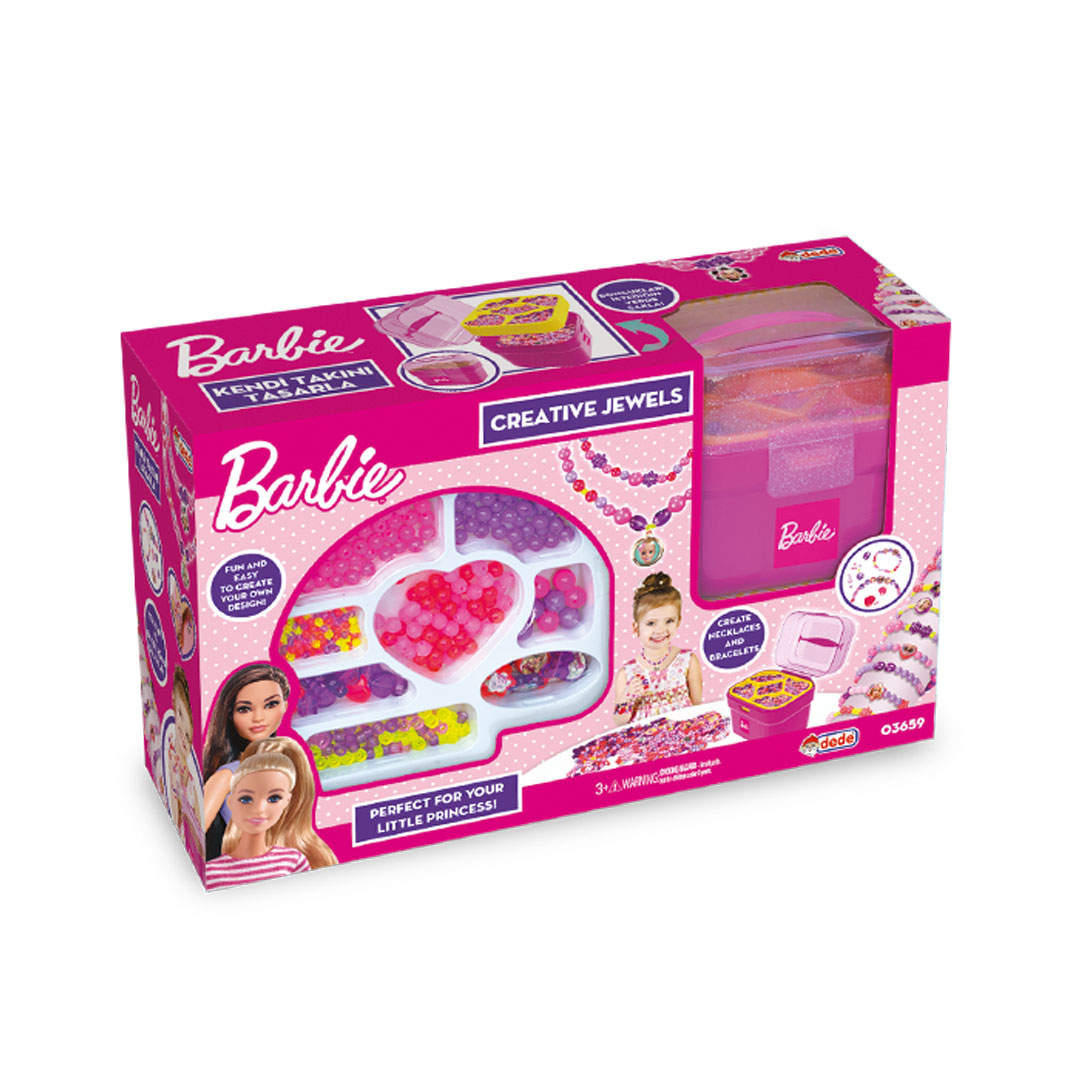 Barbie Bead Set With Basket