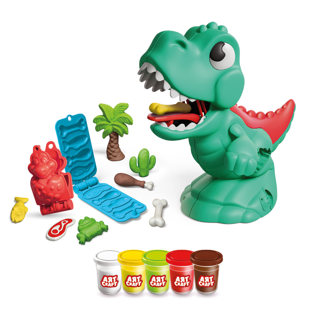 Feed The Dinosaur Play Dough Set