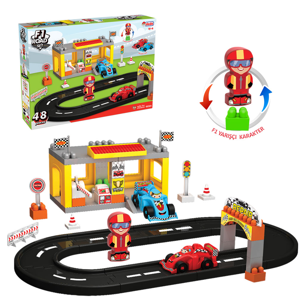 F1 Road Set 48 pcs