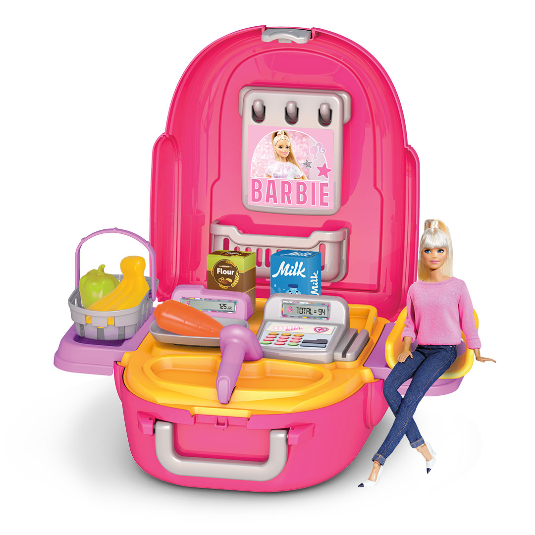 Barbie Market Set Sırt Çantası