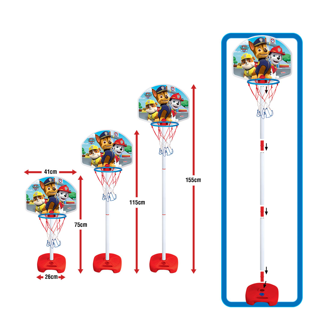 Paw Patrol Büyük Ayaklı Basketbol Set