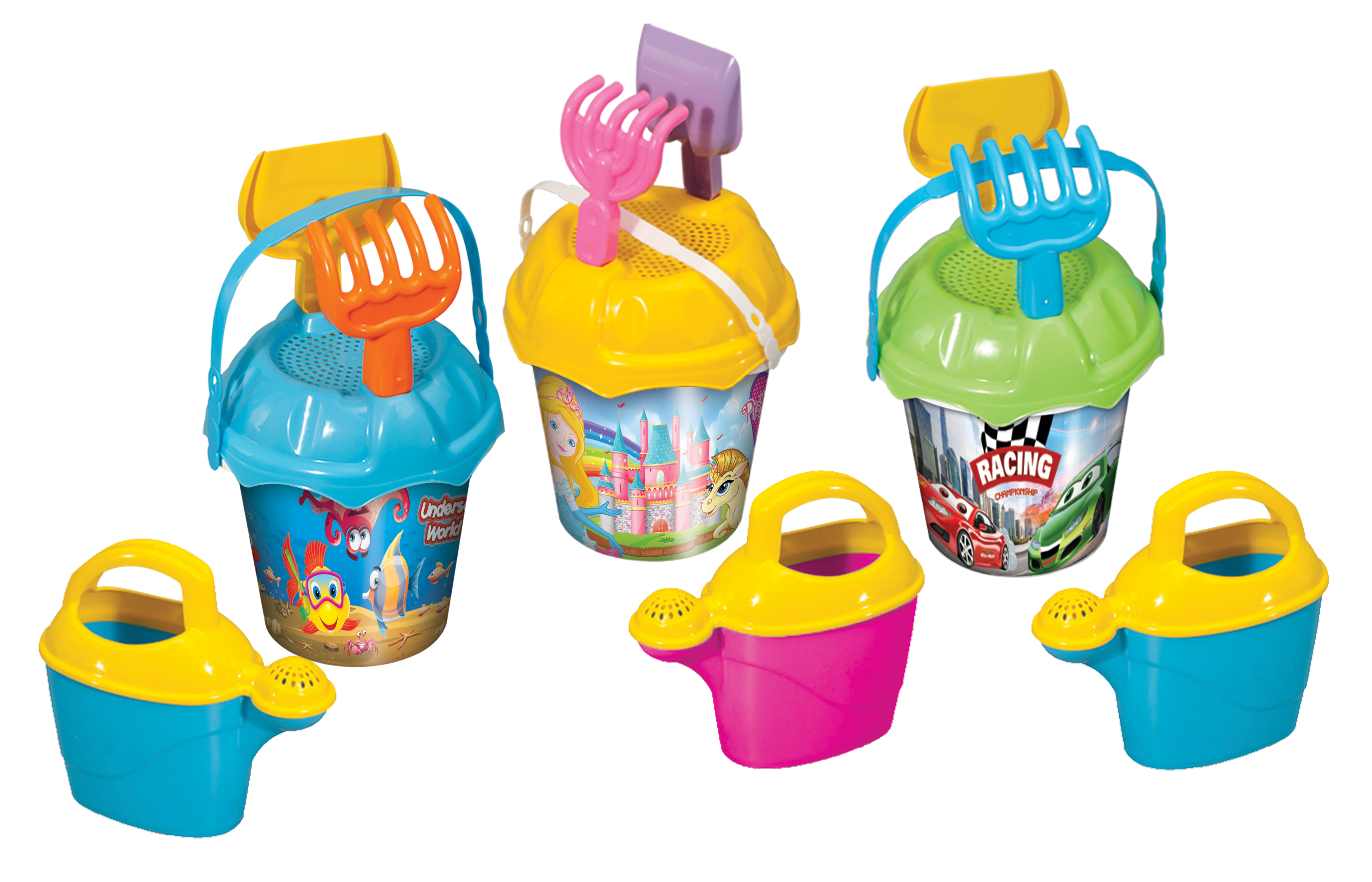 Resimli Küçük Kova Set