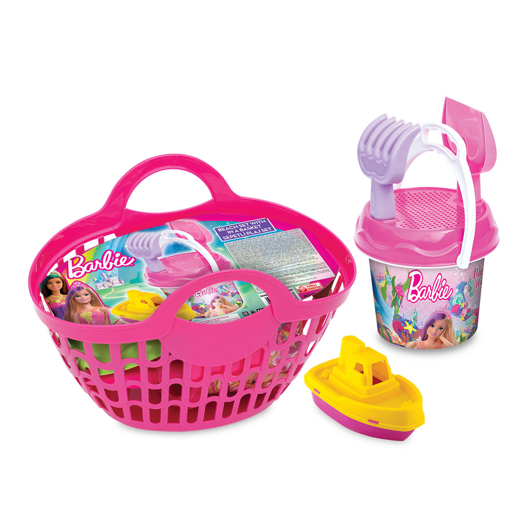 Barbie Beach Set With In Basket