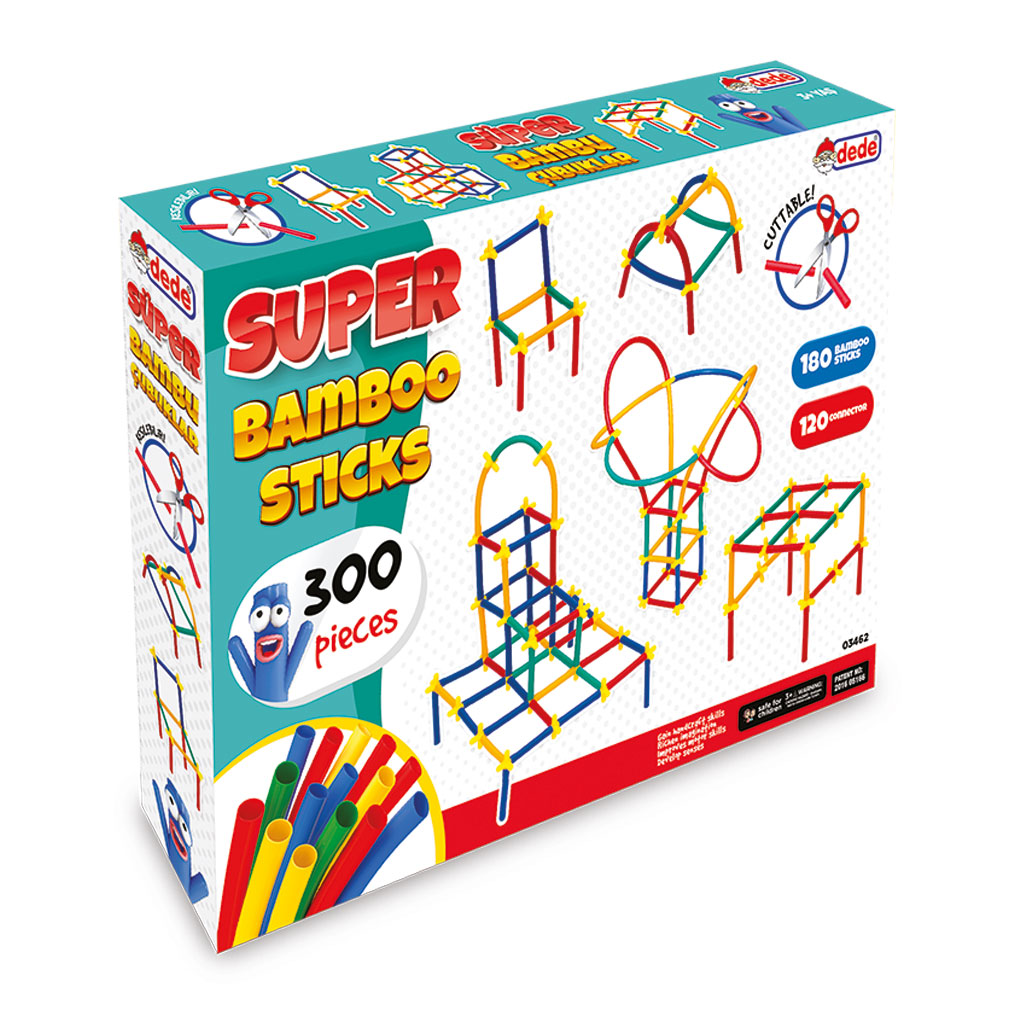 Super Bamboo Sticks 300 pcs