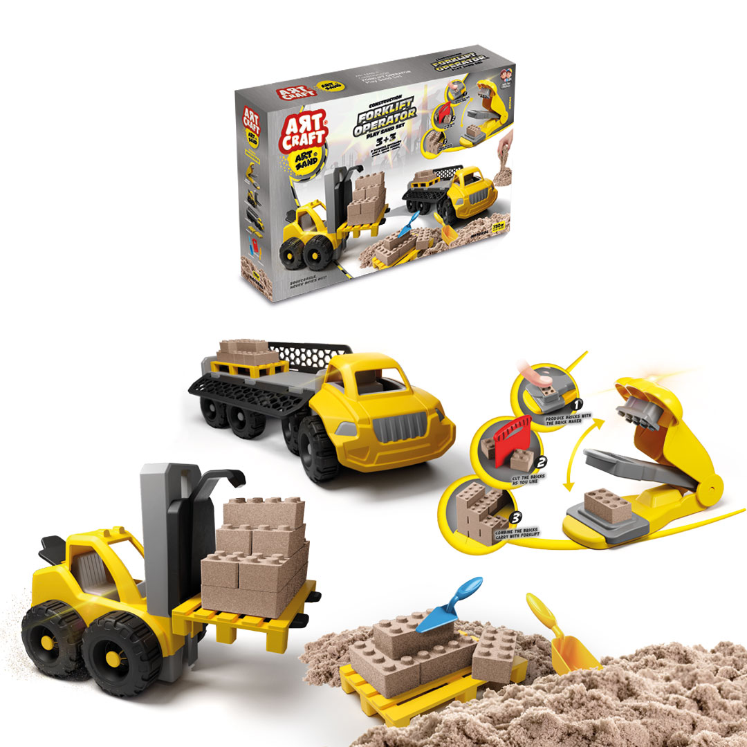 Forklift Operatör Play Sand Set 750 GR