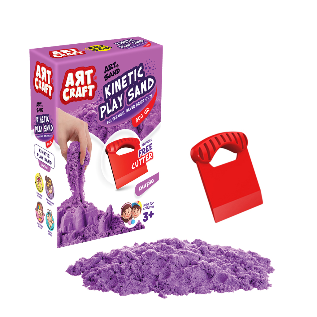 Art Craft 500 gr Modelling Sand Purple