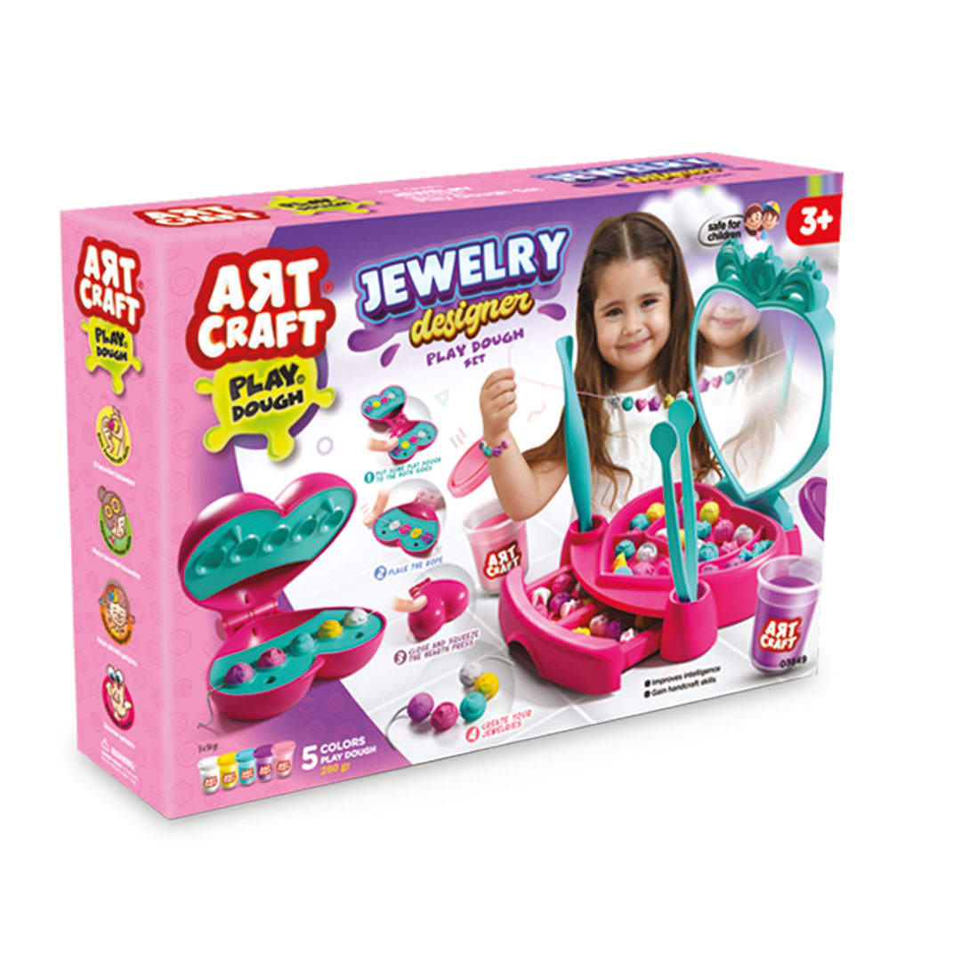 Jewelry Play Dough Set 280 Gr