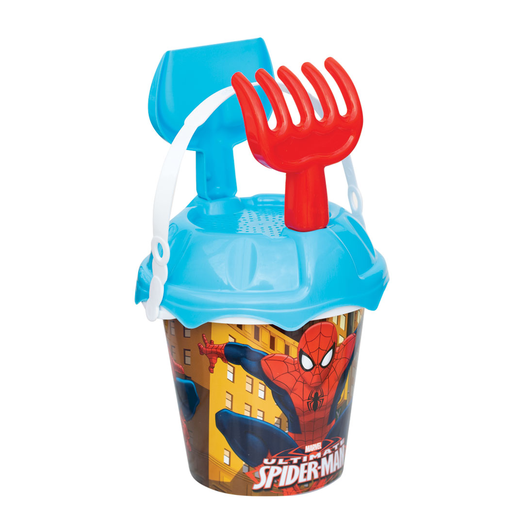 Spiderman Resimli Sırt Çantalı Plaj Set