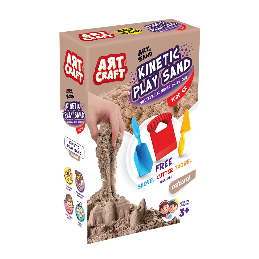 Art Craft 1000 gr Modelling Sand Somon