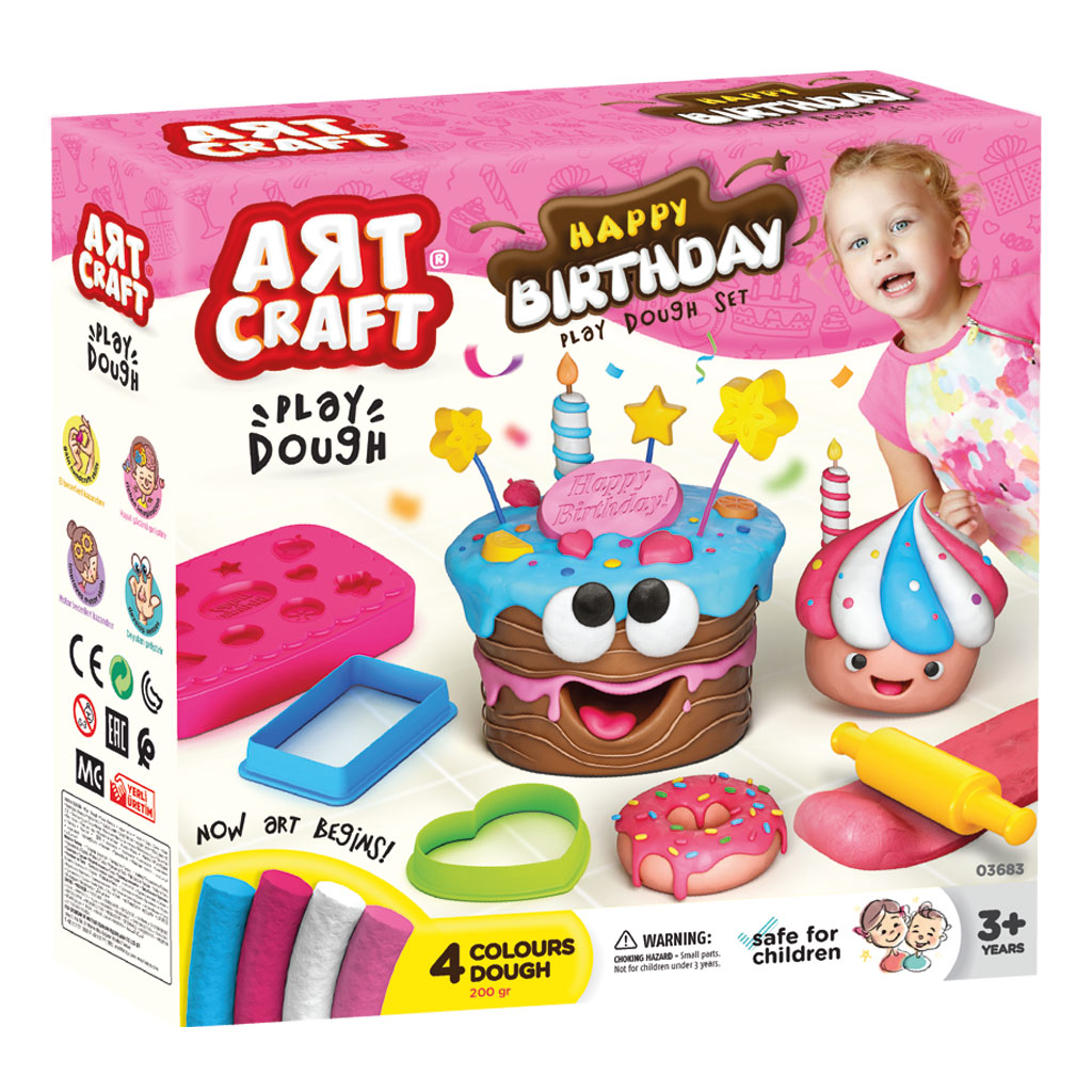 Art Craft Birthday Dough Set 200 gr
