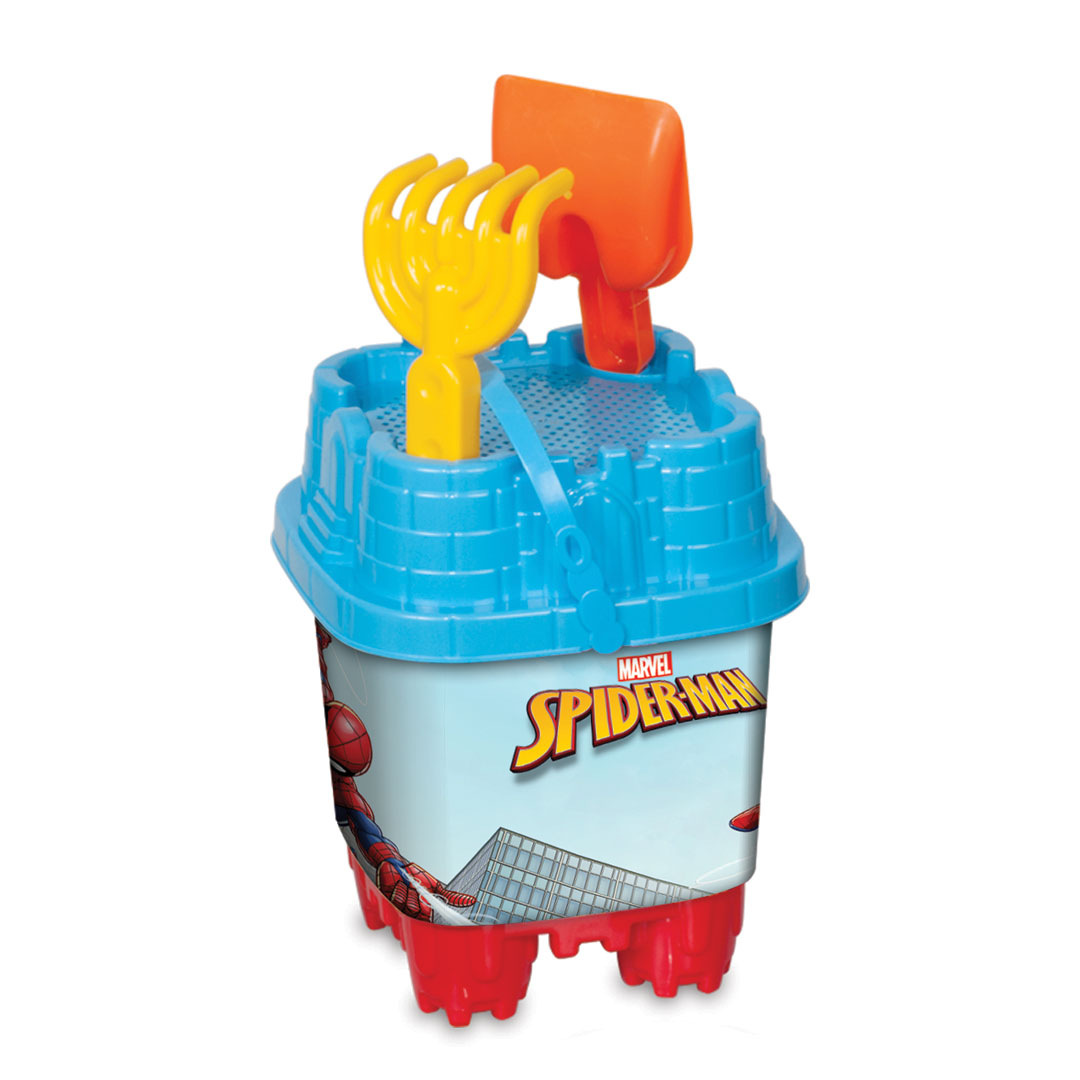 Spiderman Big Castle Bucket Set