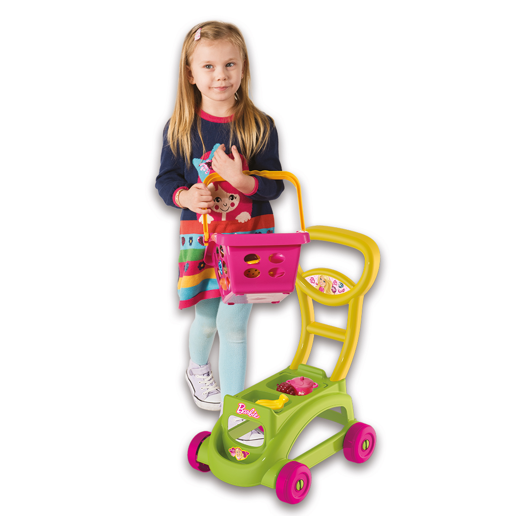 Barbie Market Trolley With Basket