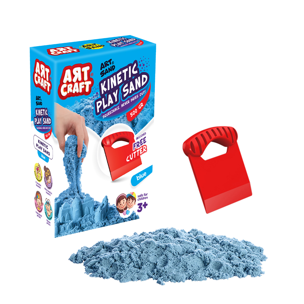 Art Craft 500 gr Modelling Sand Blue
