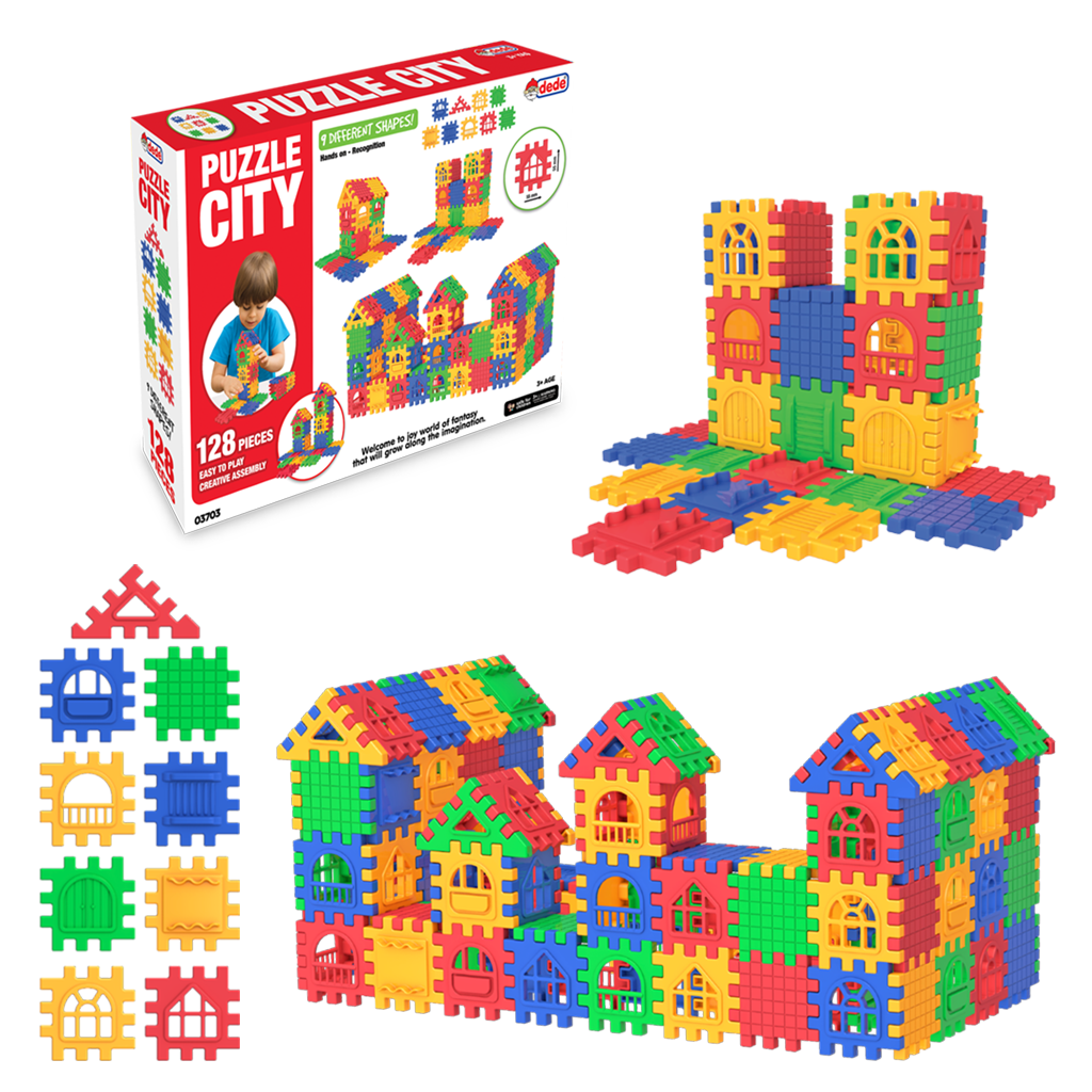 Puzzle City 128 Pieces