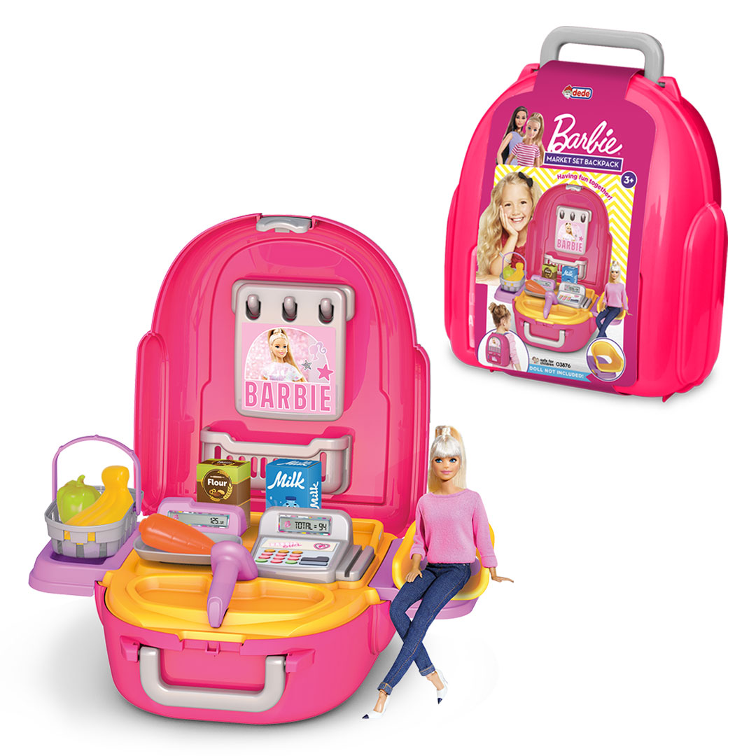 Barbie Market Set Sırt Çantası