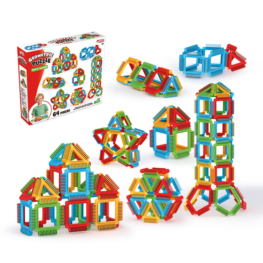 Geometric Puzzle 64 Pieces