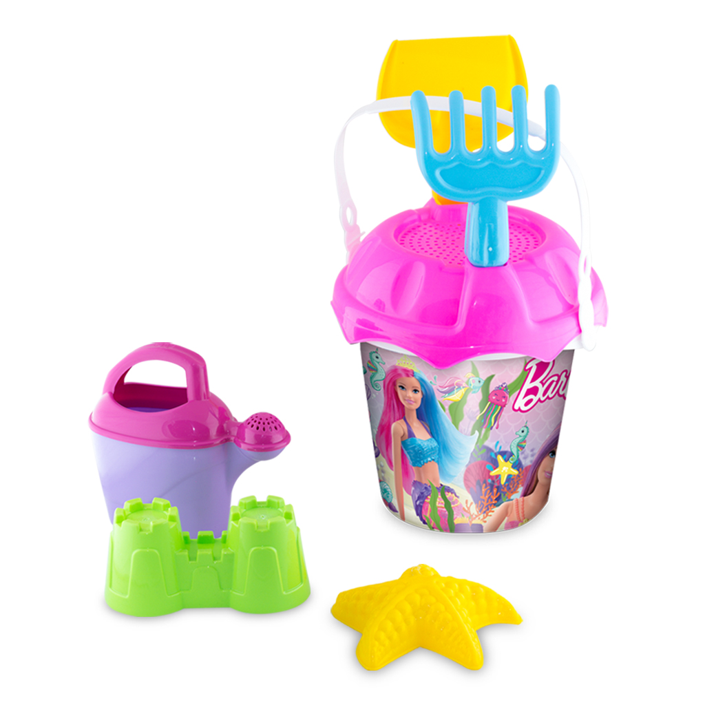 Barbie Resimli Sırt Çantalı Plaj Set