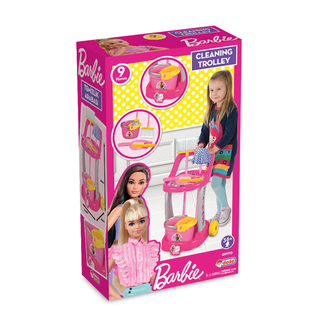 Barbie Temizlik Arabası