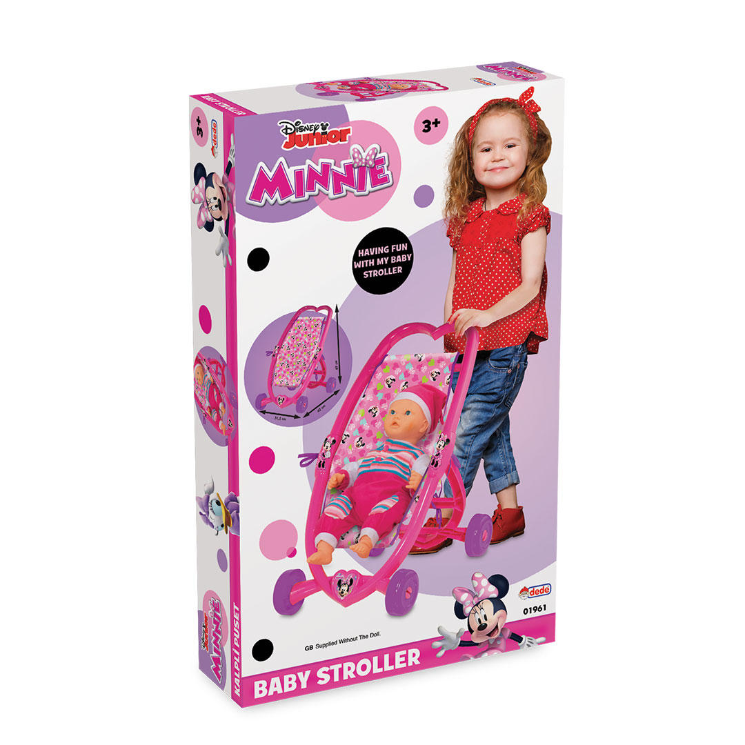 Minnie Mouse Kalplı Puset