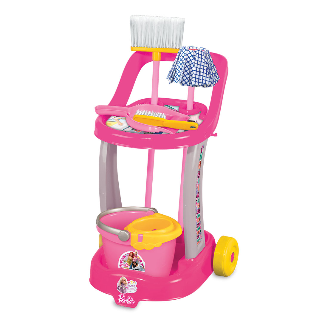 Barbie Cleaning Trolley 