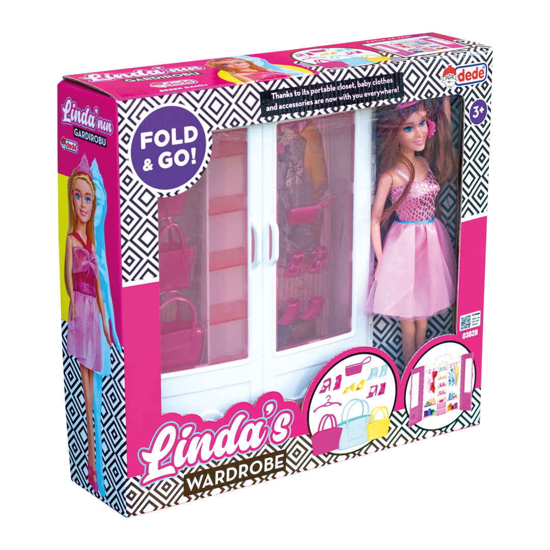 Linda's Wardrobe With Doll