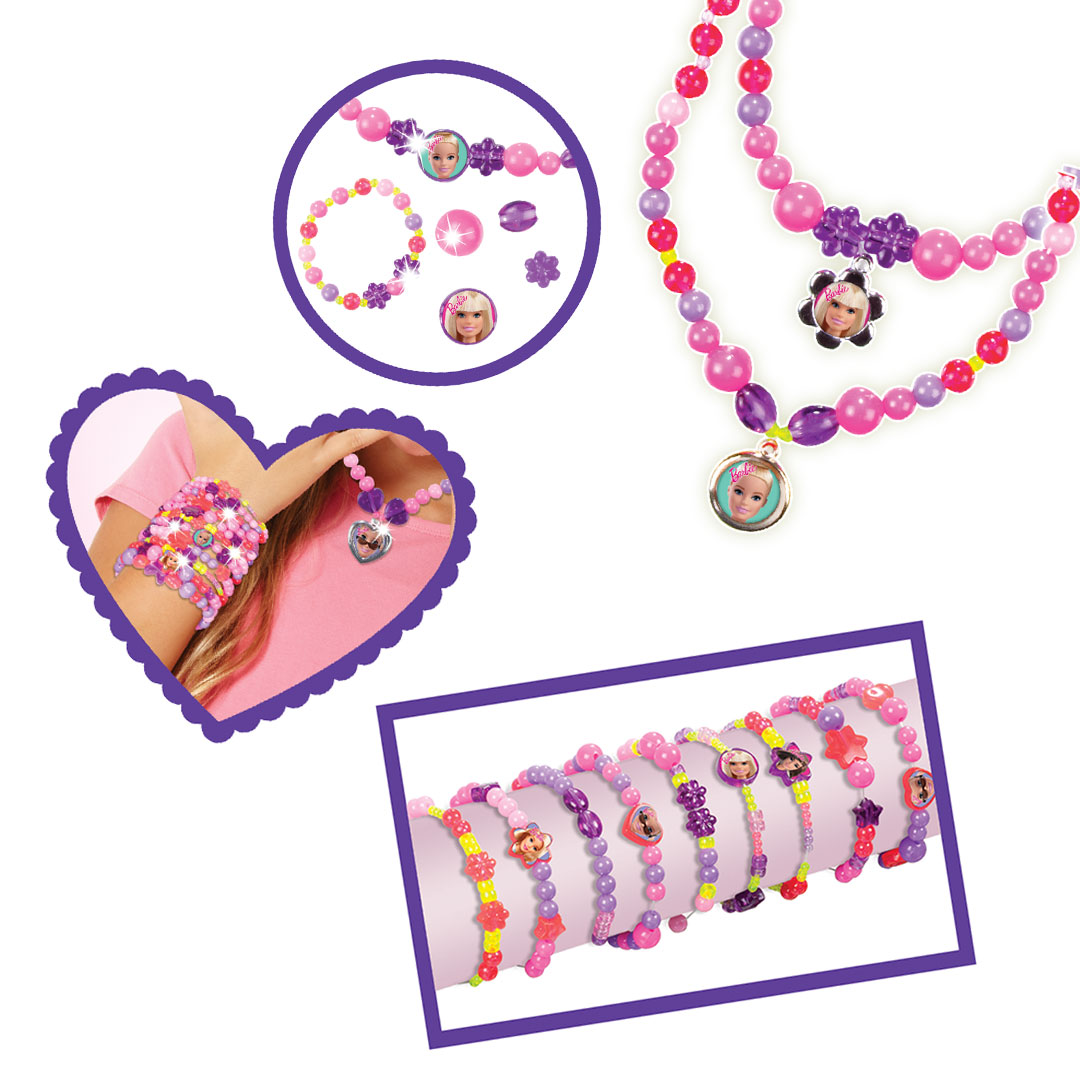 Barbie Bead Set With Basket